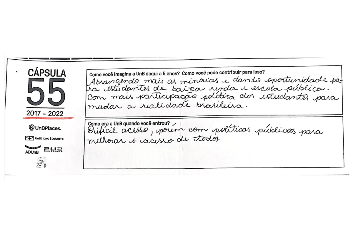 Abertura da cápsula integrou a programação da 18ª edição do Projeto Tubo de Ensaios Abertura da cápsula integrou a programação da 18ª edição do Projeto Tubo de Ensaios