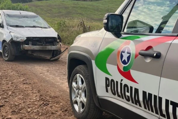 Imagem colorida da Polícia Militar de SC