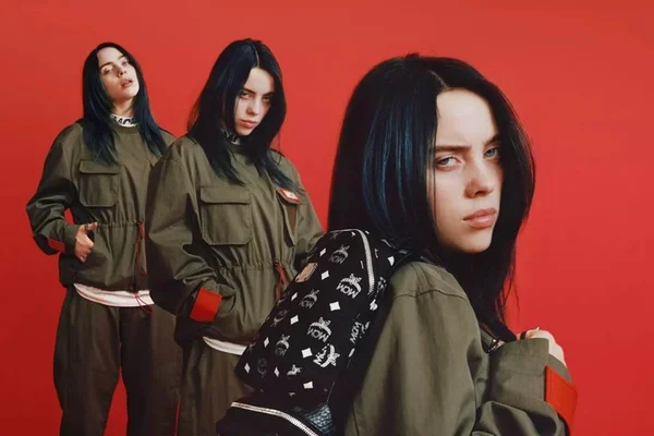 Billie Eilish posa para campanha de outono/inverno 2019 da marca MCM