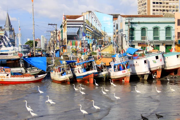 Imagem colorida de Belém, capital do Pará - Metrópoles