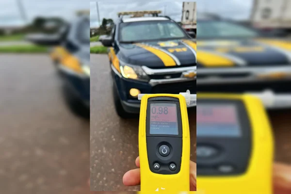 prf prende motorista bêbado
