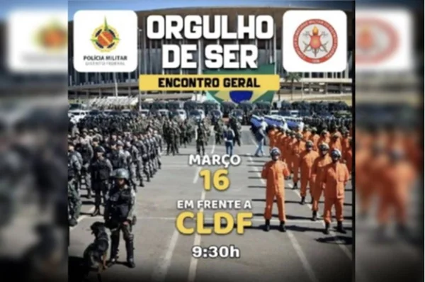 Policiais militares e bombeiros