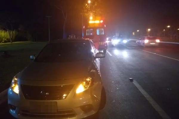 Pedestre fica ferida após ser atropelada no Parque da Cidade