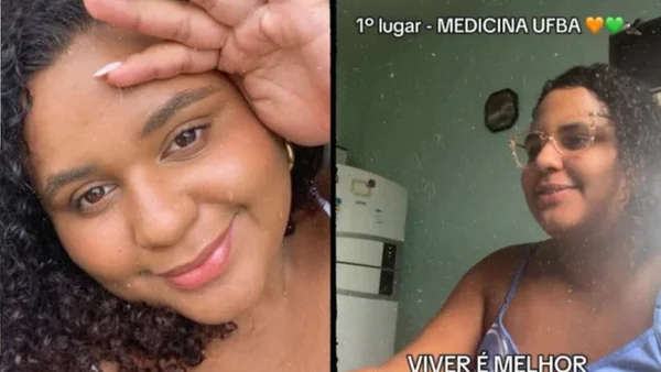 Aluna que passou em 1º lugar em Medicina na Ufba estudou por seis anos: 'Orgulhosa por tudo que representa'