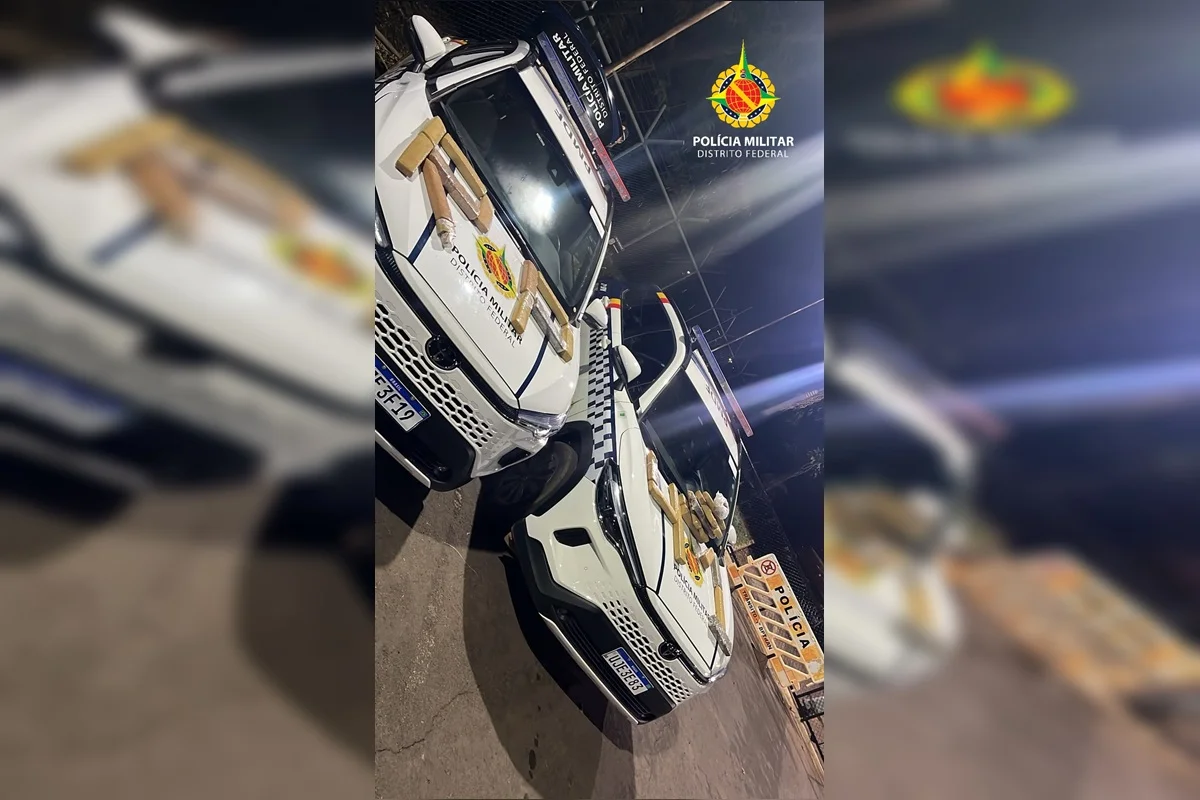 Homem descumpre medida protetiva e é preso com R$ 100 mil em drogas no DF