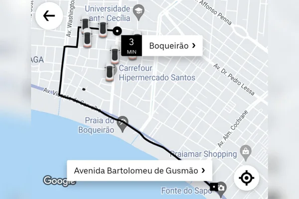 Motorista do Uber se masturbou enquanto levava passageira