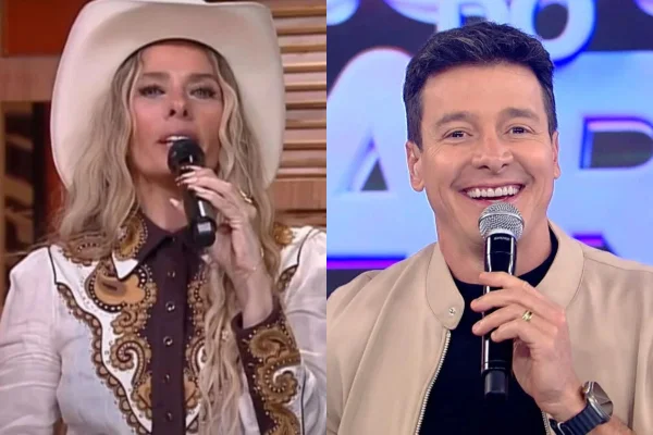 Adriane Galisteu e Rodrigo Faro