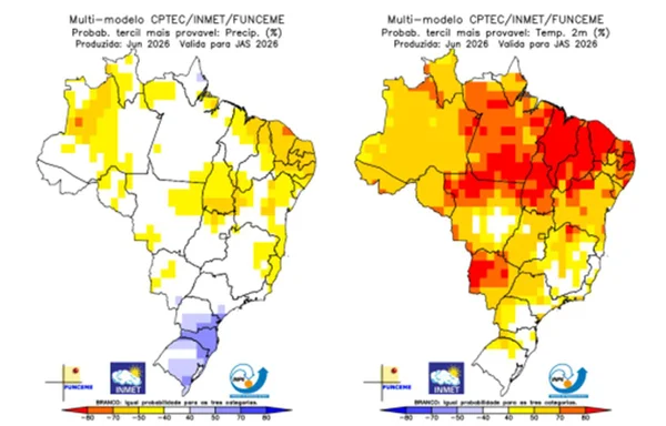 Inmet prevê El Niño intenso, com eventos extremos e risco de desastres - Metrópoles