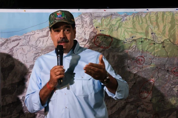 Imagem colorida, Maduro pede que os EUA deixem a Venezuela em paz-Metrópoles