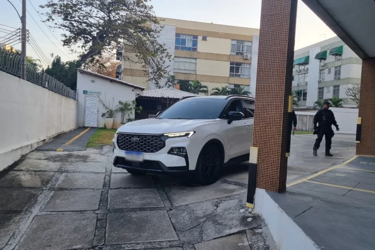 carro usado por um dos investigados carro usado por um dos investigados