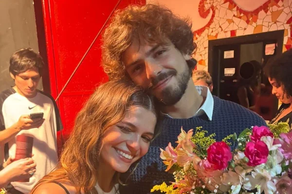 Imagem colorida de Lucca Picon e Luana Maia - Metrópoles