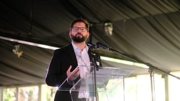 Gabriel Boric discursa