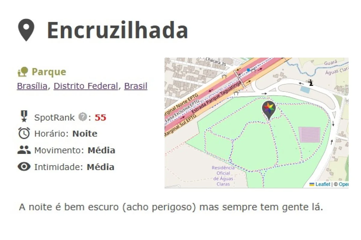 “Rua do Chupa-Chupa”, “Quenga Passiva”: mapa revela roteiro da sacanagem gay no DF - imagem 7