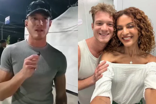 Três Graças: Pedro Novaes exalta parceria com Gabriela Loran