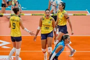 Brasil garantiu vaga para Olimpíada de Los Angeles Brasil garantiu vaga para Olimpíada de Los Angeles