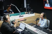 Celina participa da Sabantina na Rádio Metrópoles