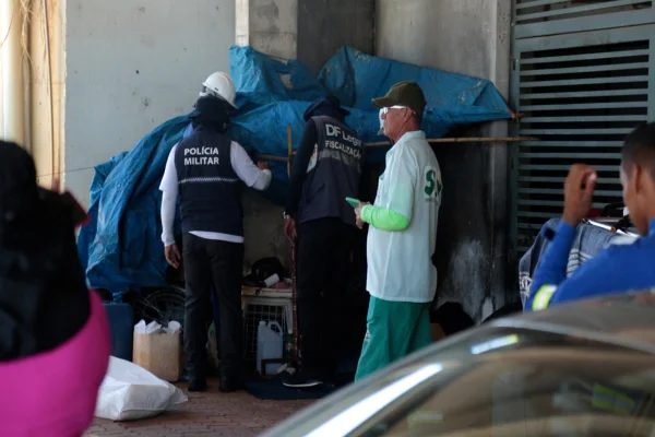 GDF começa ação para acolher pessoas em situação de rua na Asa Sul