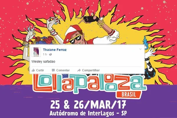 Lollapalooza 2017 será transmitido ao vivo pelo Youtube
