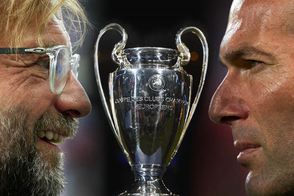 Jurgen Klopp e Zinedine Zidane