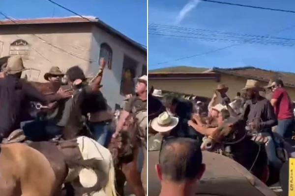 Homem é espancado durante romaria a cavalo em MG