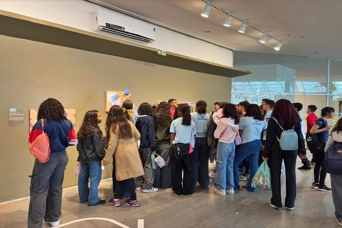 Exposição fica em cartaz até 17 de julho Exposição fica em cartaz até 17 de julho