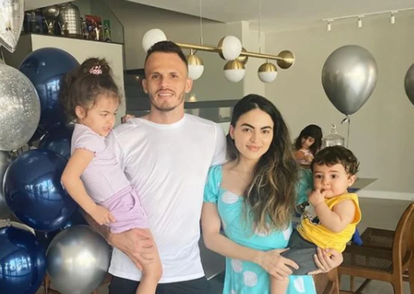 Renê e sua família