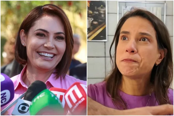 Michelle Bolsonaro e Raquel Lyra - Metrópoles
