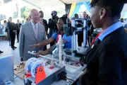 O monarca britânico está em uma turnê oficial por países do Caribe O monarca britânico está em uma turnê oficial por países do Caribe