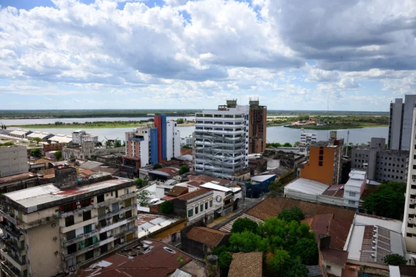 Imagem colorida da cidade de Assunção, sede dos Jogos Pan-Americanos de 2031- Metrópoles