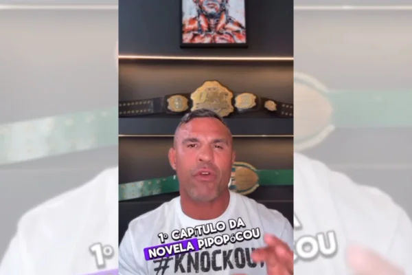 Foto colorida de Vitor Belfort - Metrópoles