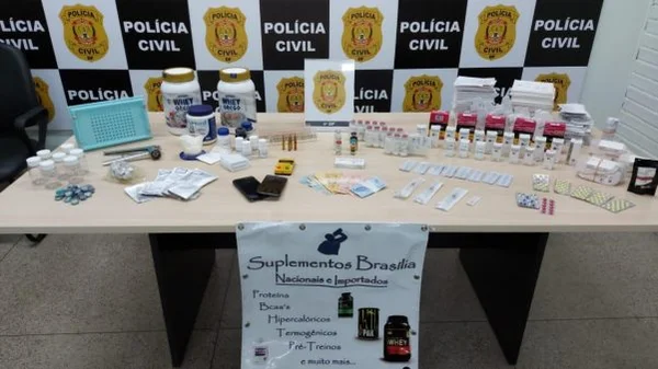 homem é preso por tráfico de anabolizantes no guara