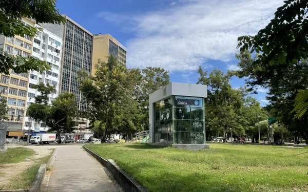 paisagem de bairro no Rio de Janeiro