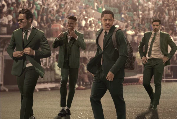 Provocação compartilhada pelo Palmeiras - Metrópoles