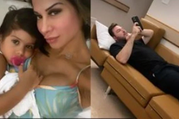 Maíra Cardi agradece Thiago Nigro por ajuda após filha passar mal