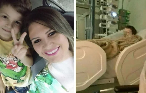 Mãe de criança de SC que ficou 14 dias internada com Covid celebra vacina: “Ansiosa”