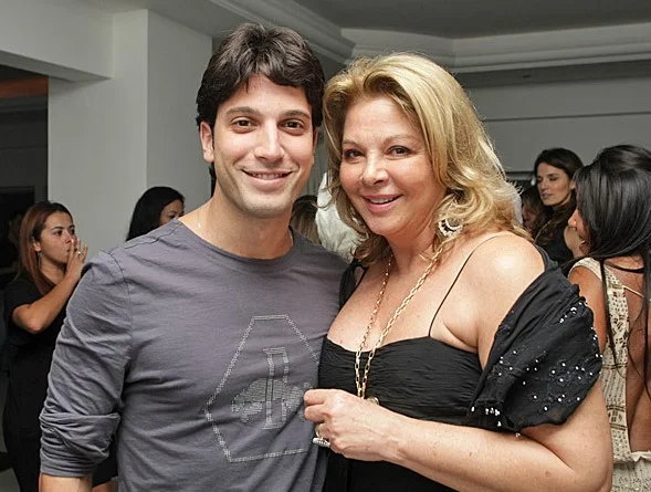 Vera e Marco Antônio Valadão, filho do ex-ator Jece Valadão Vera e Marco Antônio Valadão, filho do ex-ator Jece Valadão