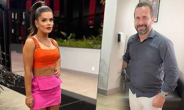 foto colorida de homem e mulher