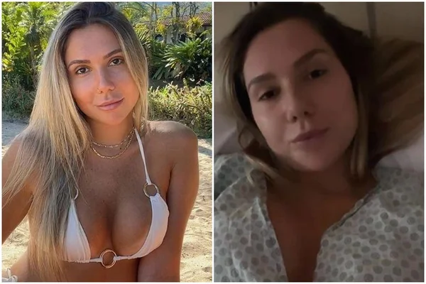 Montagem com duas fotos de Carol Portaluppi - Metrópoles