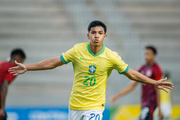 Andrey marcou o último gol da goleada da Seleção Brasileira