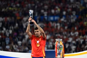 Em 2024, Rodri ganhou a Eurocopa e foi eleito o melhor jogador do torneio