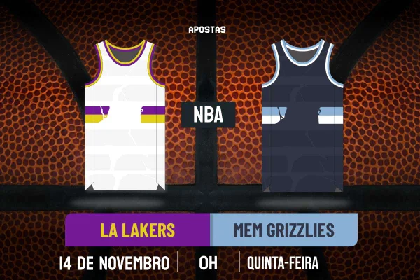 Palpite Los Angeles Lakers x Memphis Grizzlies - APOSTAS