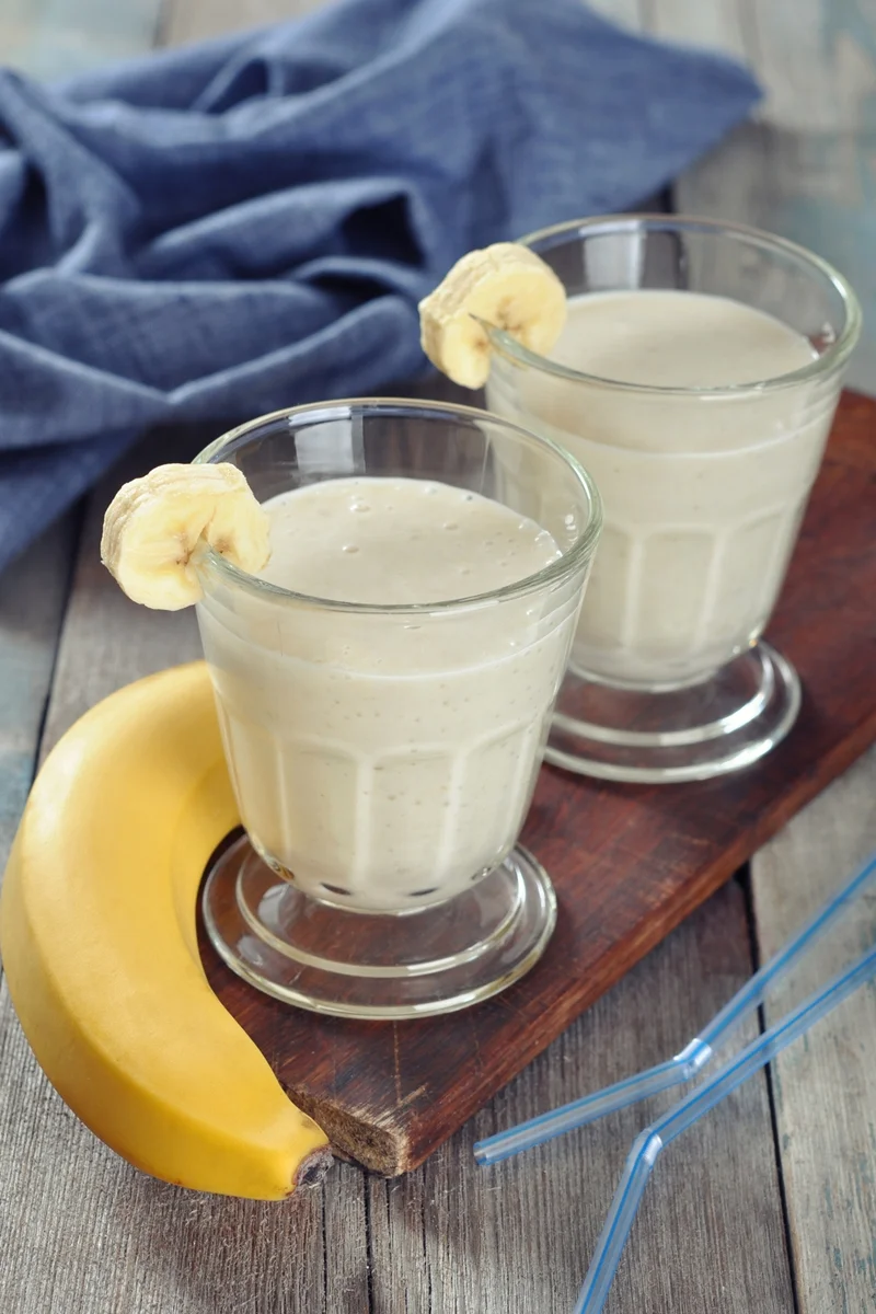 A vitamina de banana é uma bebida nutritiva A vitamina de banana é uma bebida nutritiva