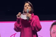 Michelle Bolsonaro discursa durante evento do PL Mulher em Guarulhos (SP)