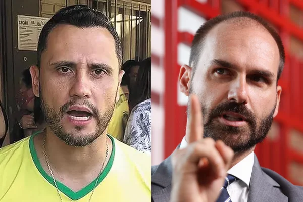 Eduardo Bolsonaro e senador Cleitinho
