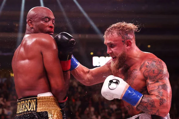 Anderson Silva é derrotado pelo youtuber Jack Paul - Metrópoles