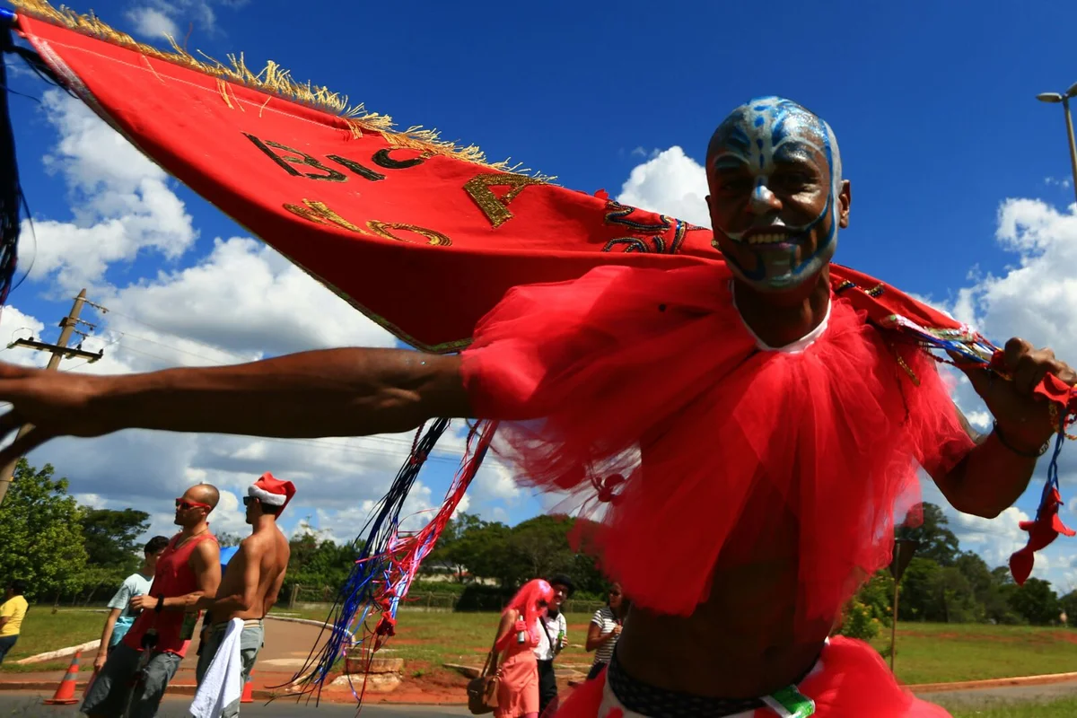Foliões tomam as ruas de Brasília no segundo dia de carnaval - imagem 9 Foliões tomam as ruas de Brasília no segundo dia de carnaval - imagem 9
