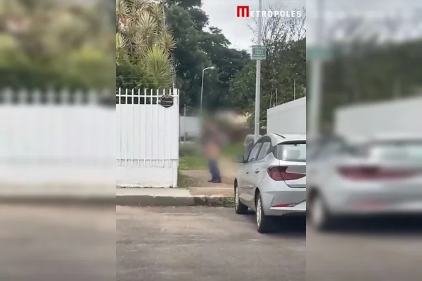 Mulher filma homem se masturbando perto de escola na Asa Sul