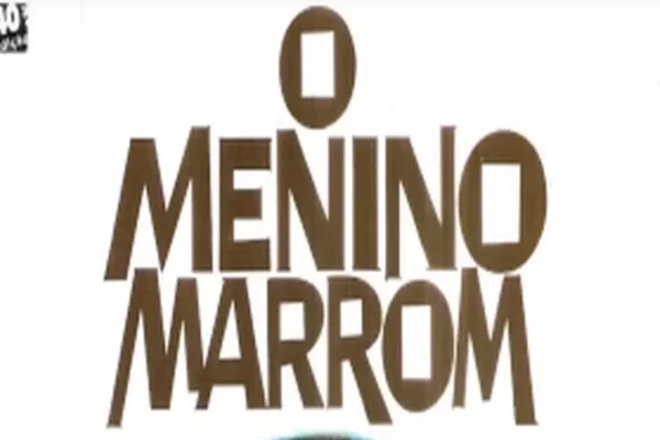 Imagem colorida da capa do livro "O Menino Marrom" - Metrópoles