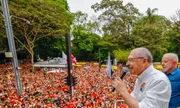 Presidente Lula durante ato ”Lula em São Paulo, O Brasil Pronto Pra Mais” na Avenida Paulista, em São Paulo Presidente Lula durante ato ”Lula em São Paulo, O Brasil Pronto Pra Mais” na Avenida Paulista, em São Paulo