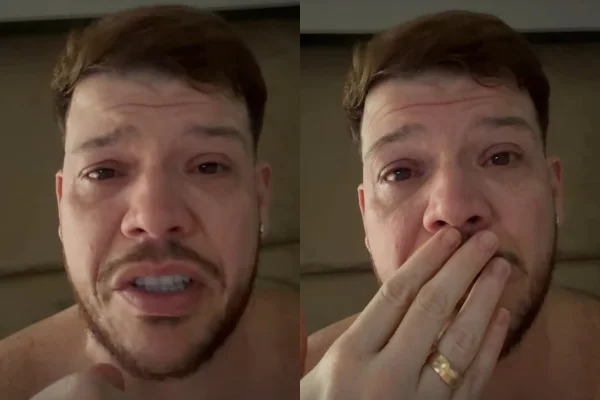 Ferrugem chora ao comentar caso de menino exposto por influenciadora